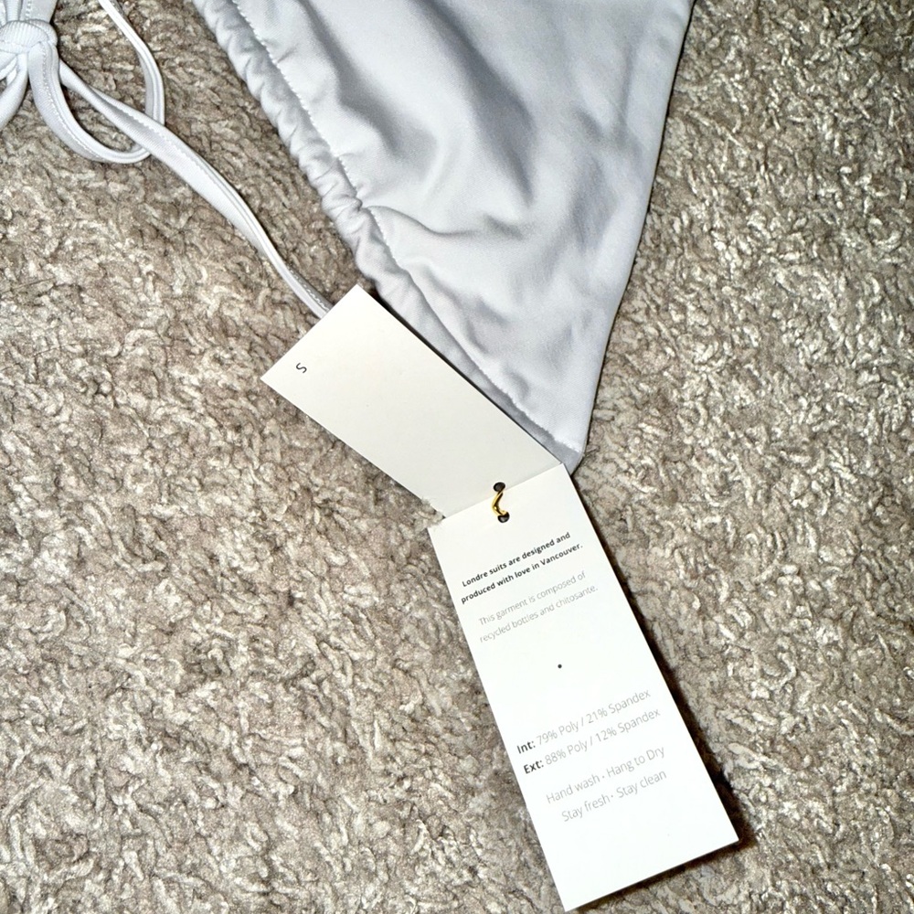 Londre Triangle String Bikini Top - Picture 3 of 5